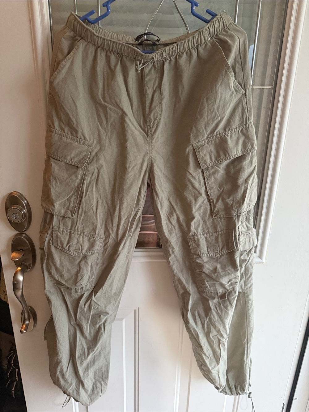 Aeropostale Olive Green Cargo Jogger Pants 0131
